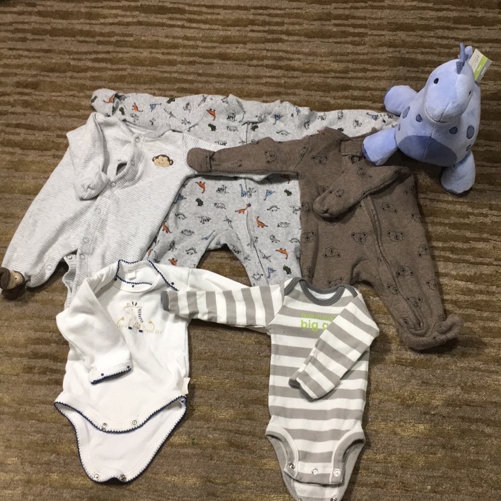 New born clothes lot #1- 10 piece